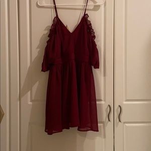 TOBI red shift dress size S